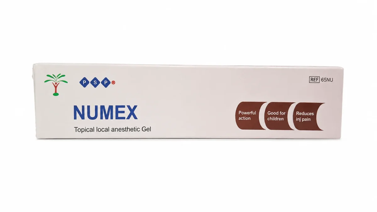 NUMEX Topical Local Anaesthetic Gel for Dental Procedures